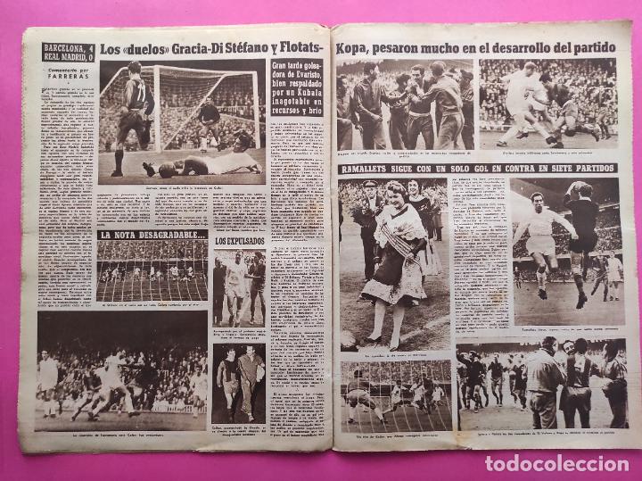 Coleccionismo deportivo: VIDA DEPORTIVA Nº 684 1958 LIGA 58/59 BARÇA 4-0 REAL MADRID - VALLADOLID - CE SABADELL - GIRONA - Foto 4 - 305123653