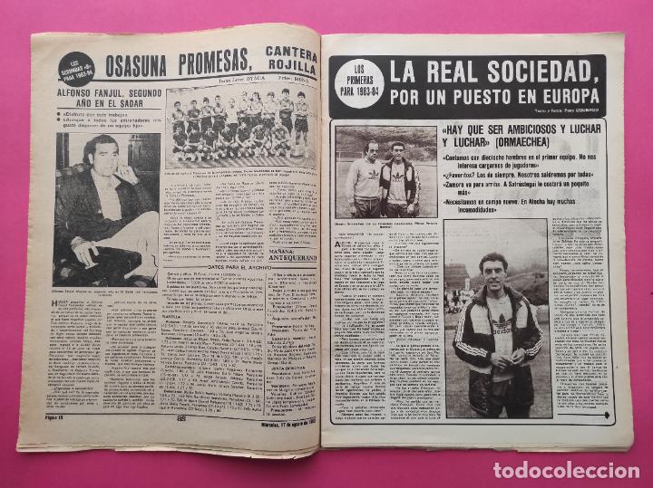 Coleccionismo deportivo: DIARIO AS 1983 LIGA 83/84 CARTAGENA FC - REAL SOCIEDAD ARCONADA - OSASUNA PROMESAS - DI STEFANO - Foto 2 - 305124738
