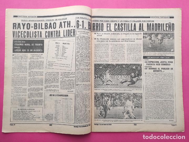 Coleccionismo deportivo: DIARIO AS 1983 LIGA 83/84 SEVILLA 4-1 REAL MADRID - CASTILLA - 5000 NUMEROS - MIGUEL MUÑOZ - Foto 3 - 305126298