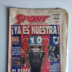 Coleccionismo deportivo: BARÇA CAMPEON COPA DE EUROPA - FC BARCELONA - SAMPDORIA SPORT 4496 - 21 MAYO 1992