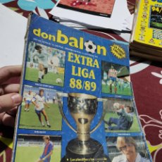 Coleccionismo deportivo: OCASION ! REVISTA GUIA EXTRA LIGA 88 - 89 DON BALON POSTER PLANTILLAS 1ª Y 2ª DIVISION FUTBOL. Lote 307875788