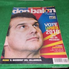 Coleccionismo deportivo: DON BALON Nº 1672 PORTADA JAN LAPORTA POSTER LEVANTE UD. Lote 307978668