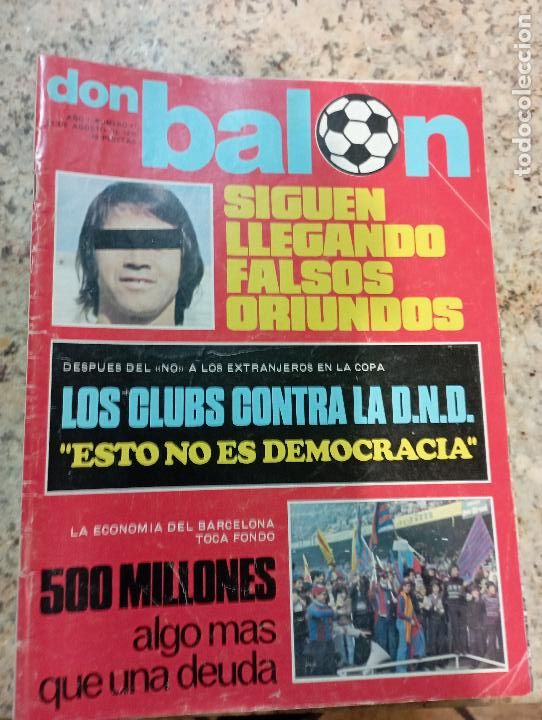 Coleccionismo deportivo: DON BAL&Oacute;N N&ordm; 47. - Foto 1