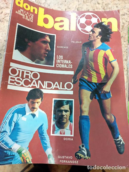 Coleccionismo deportivo: DON BAL&Oacute;N N&ordm; 218. - Foto 1