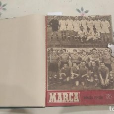 Coleccionismo deportivo: SUPLEMENTO DEPORTIVO MARCA AÑO 1946 ,DESDE 11 DE JUNIO AL 3 DE DICIEMBRE 25 SEMANARIOS ¡¡ PERFECTOS. Lote 310029593
