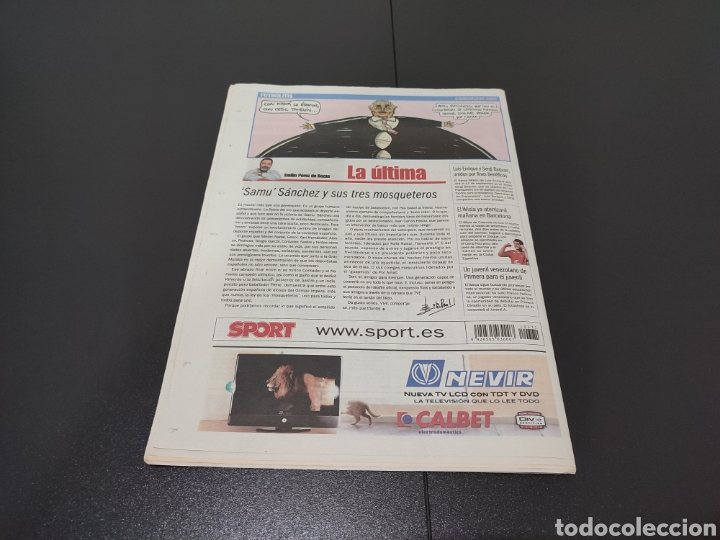 Coleccionismo deportivo: 10/08/2008. SAMUEL S&Aacute;NCHEZ ORO OL&Iacute;MPICO. - Foto 6