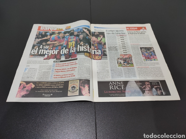 Coleccionismo deportivo: 05/02/2011. MESSI EL RECORD. - Foto 2