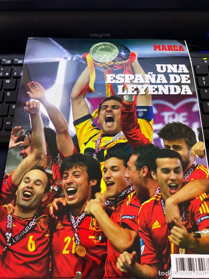 Coleccionismo deportivo: MARCA-UNA ESPA&Ntilde;A DE LEYENDA - Foto 1