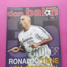 Collezionismo sportivo: REVISTA DON BALON Nº 1467 - 2003 RONALDO - AGUIRRE - LUIS ENRIQUE - POSTER RC CELTA DE VIGO 03/04