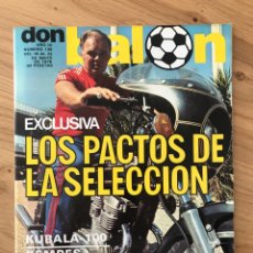 Coleccionismo deportivo: DON BALÓN 136 - POSTER ESPANYOL - ESPAÑA - KEMPES - ATLÉTICO - AMANCIO MADRID - MUNDIAL 78