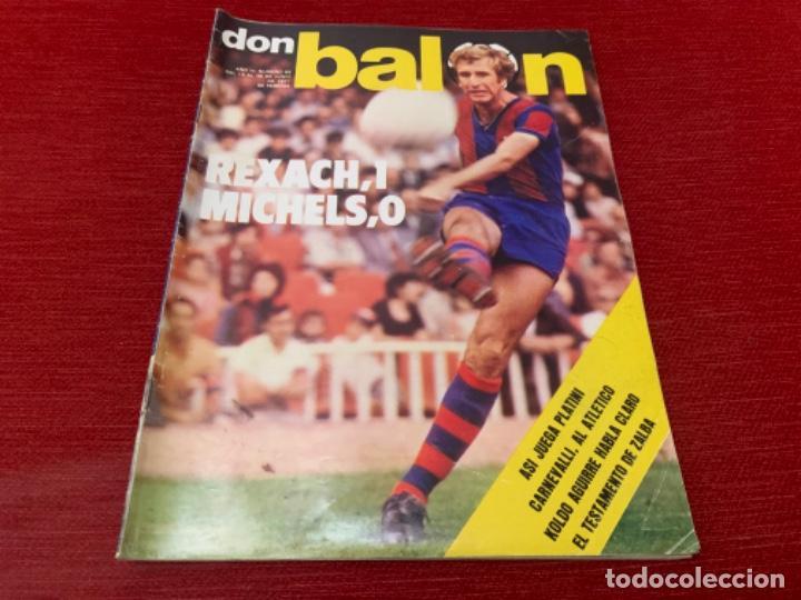 Coleccionismo deportivo: DON BAL&Oacute;N JUNIO 1977 N&Uacute;MERO 88 - Foto 1