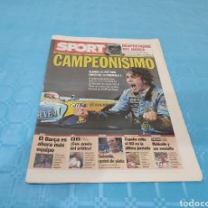 Coleccionismo deportivo: SPORT N° 9.331. 26/09/2005. FERNANDO ALONSO CAMPEÓN FORMULA 1.