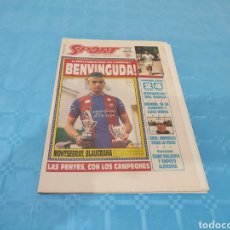 Coleccionismo deportivo: SPORT N° 4.519. 13/06/1992. HOMENAJE ARIAS VALENCIA FC BARCELONA.. Lote 314701958