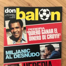 Coleccionismo deportivo: DON BALÓN 74 - BARCELONA - ATLÉTICO - REAL MADRID - CELTA VIGO - MALAGA - COPAS EUROPEAS - LORENZO