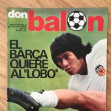 Coleccionismo deportivo: DON BALÓN 80 - VALENCIA - SELECCIÓN ESPAÑOLA - CRUYFF - PORTA - BAYERN - ESPAÑA