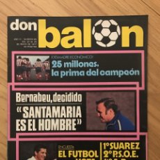 Coleccionismo deportivo: DON BALÓN 85 - ATLÉTICO CAMPEÓN LIGA - BREITNER - FINAL UEFA ATHLETIC - CALDERÓN - FINAL COPA EUROPA