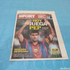Coleccionismo deportivo: SPORT N° 11.723. 05/05/2012. HOMENAJE PEP GUARDIOLA.