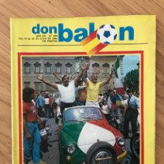 Coleccionismo deportivo: DON BALÓN 354 - ITALIA CAMPEÓN MUNDIAL ESPAÑA 82 PÓSTER - SELECCIÓN ESPAÑOLA. Lote 316218388