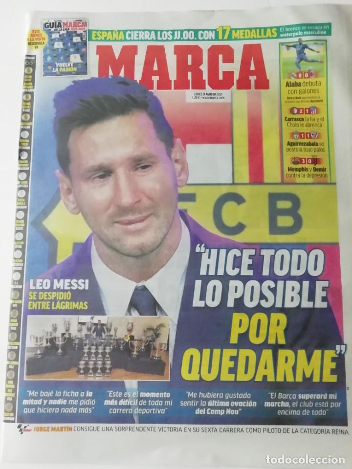 Coleccionismo deportivo: Marca: Messi se despide del Barcelona - Foto 1