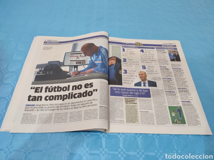 Coleccionismo deportivo: MARCA 12/01/2016. MESSI BAL&Oacute;N DE ORO. - Foto 5