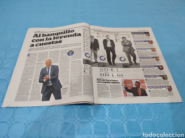 Coleccionismo deportivo: MARCA 12/01/2016. MESSI BAL&Oacute;N DE ORO. - Foto 7