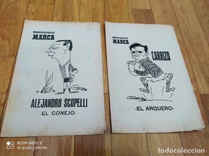 Coleccionismo deportivo: MINIBIOGRAFIAS MARCA ALEJANDRO SCOPELLI EL CONEJO - Foto 1