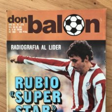 Coleccionismo deportivo: DON BALÓN 273 - POSTER REAL SOCIEDAD - ESPANYOL - VALENCIA - ATLÉTICO - ALMERIA - DIRCEU - MARADONA. Lote 317896858