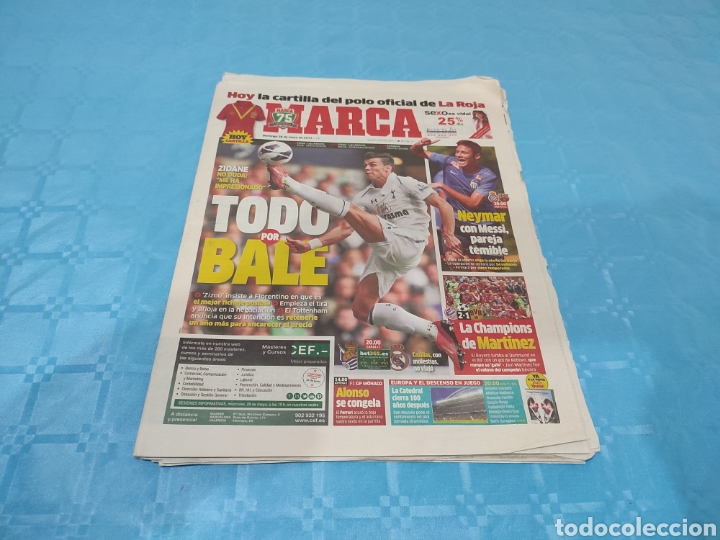 Collectionnisme sportif: MARCA 26/05/2013. BAYERN MUNICH - BORUSSIA DORTMUND FINAL CHAMPIONS