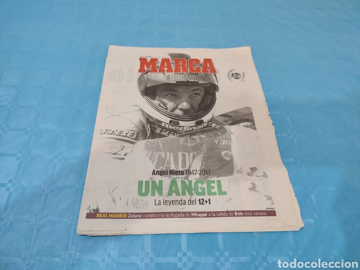 Sammelleidenschaft Sport: MARCA 04/08/2017. ANGEL NIETO.