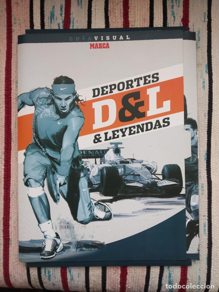 Coleccionismo deportivo: DEPORTES & LEYENDAS - GUIA VISUAL MARCA - Foto 1