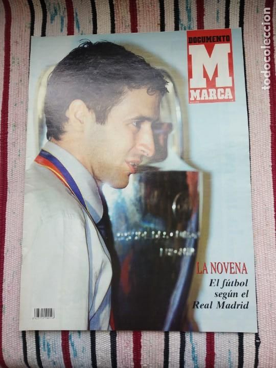 Coleccionismo deportivo: EL F&Uacute;TBOL SEGUN EL REAL MADRID - LA NOVENA - DOCUMENTO MARCA - MAYO 2002