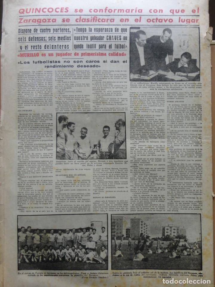 Coleccionismo deportivo: MARCA- 4.860- 18-08-1957 - Foto 9