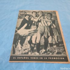 Coleccionismo deportivo: 21/04/1943 N° 21. ESPAÑOL GIJÓN GRANADA VALLADOLID PROMOCIÓN BOXEO.