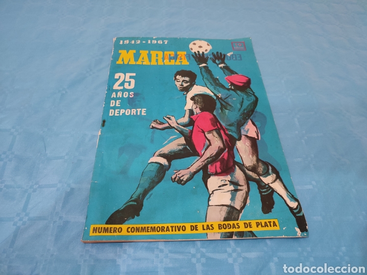 Collezionismo sportivo: DICIEMBRE 1967. ESPECIAL 25 A&Ntilde;OS DE MARCA.