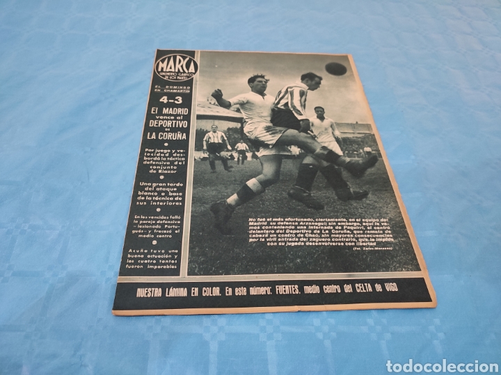 Colecionismo desportivo: 19/01/1943 N&deg; 8. JORNADA LIGA PAQUIRRI ACU&Ntilde;A PEPIN MENENDEZ.