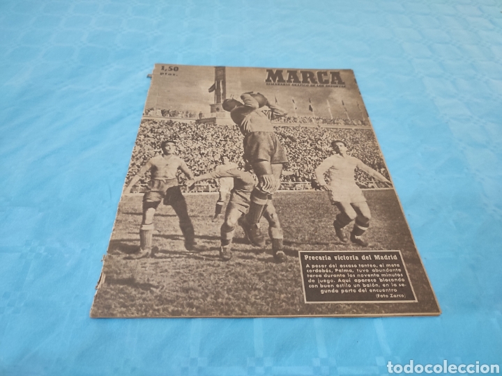 Sports collectibles: 20/04/1948 N&deg; 281. JORNADA COPA POSTER C&Oacute;RDOBA