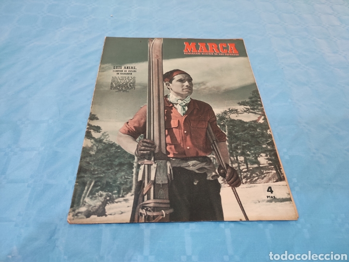 Colecionismo desportivo: 14/04/1953 N&deg; 541. LUIS ARIAS JORNADA LIGA REAL MADRID CAMPE&Oacute;N LATINO BALONCESTO.