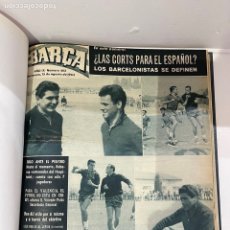 Coleccionismo deportivo: COLECCIÓN REVISTAS MUNDO DEPORTIVO BARÇA 1963-1964. Lote 320096593
