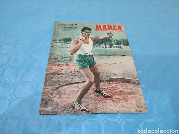 Sports collectibles: 20/10/1953 N&deg; 568. BERNARDO ADARRAGA MARILYN MONROE NI&Aacute;GARA MAUREEN CONNLLY ALPES JORNADA LIGA.