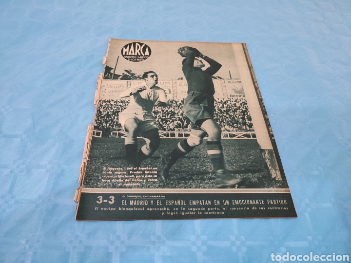 Sports collectibles: 18/05/1943 N&deg; 25. JORNADA COPA AT MADRID R.SOCIEDAD.