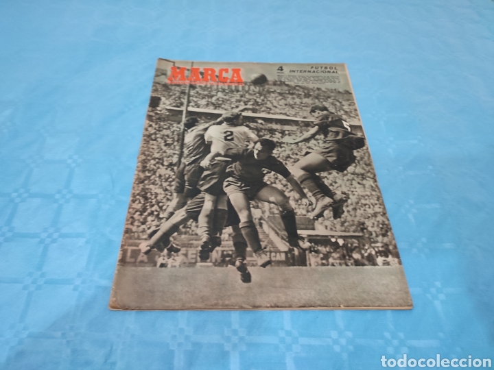 Collezionismo sportivo: 02/02/1954 N&deg; 583. ESTADOS UNIDOS MUNDIAL F&Uacute;TBOL JORNADA LIGA BOXEO.