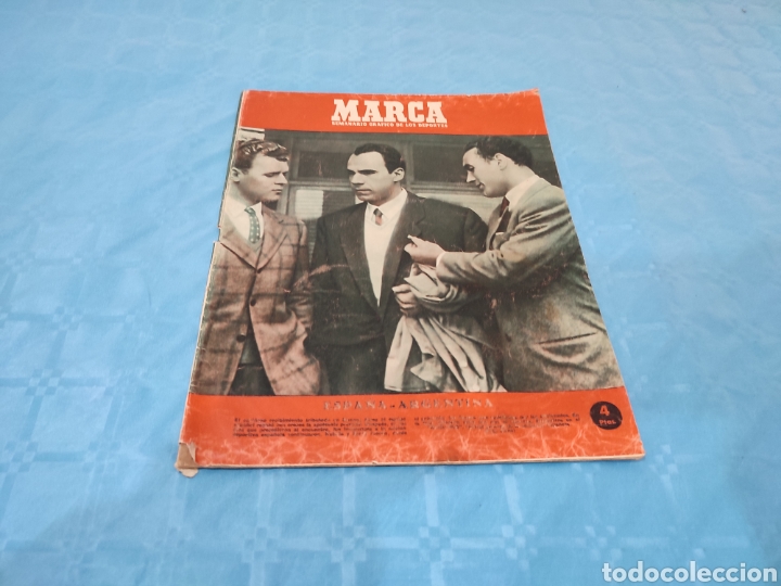 Sports collectibles: 07/07/1953 N&deg; 553 ARGENTINA ESPA&Ntilde;A CHILE BOXEO.