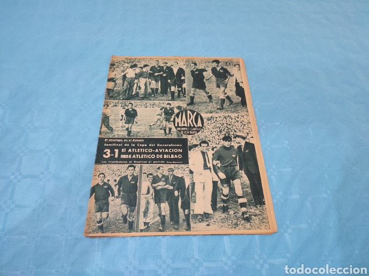 Sports collectibles: 13/06/1944 N&deg; 81. AT AVIACI&Oacute;N BILBAO VALENCIA MURCIA SEMIFINALES COPA.