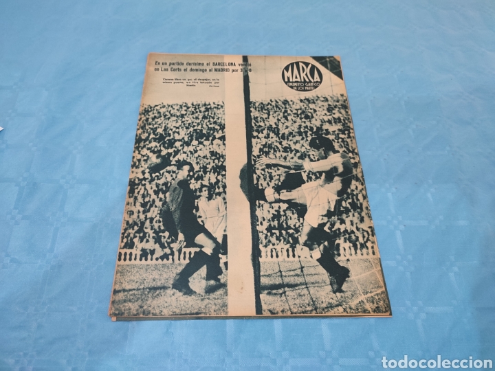 Sports collectibles: 08/06/1943 N&deg; 28. FC BARCELONA REAL MADRID RESTO JORNADA CAMPEONATO ESPA&Ntilde;A FUTBOL AFICIONADOS C&Oacute;RDOB