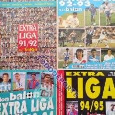 Coleccionismo deportivo: LOTE 4 REVISTAS EXTRA DON BALON GUIA LIGA 91-92-93-94-95 ESPECIAL TEMPORADA 1991 1992 1993 1994 1995. Lote 321327438