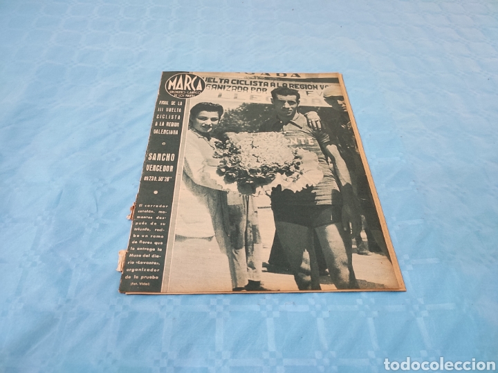 Sports collectibles: 03/08/1943 N&deg; 36. BOXEO CICLISMO MANCISIDOR SANCHO JOSE MAR&Iacute;A UBEDA MARGARITA DEL PLATA