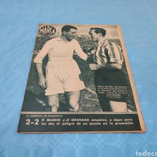 Coleccionismo deportivo: 30/03/1943 N° 18 REAL MADRID GRANADA ZARAGOZA OVIEDO DELIO RODRÍGUEZ CICLISMO PEDRO CALVO.