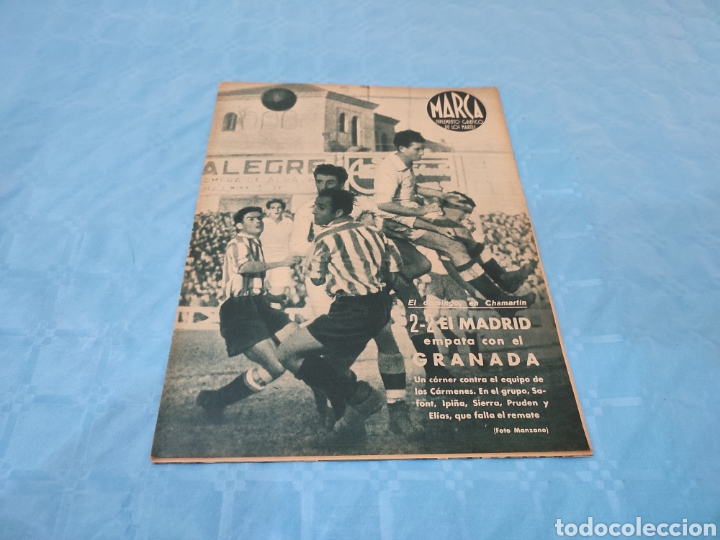 Sports collectibles: 24/01/1944 N&deg; 61. JORNADA DE LIGA TENIS CUCHET.
