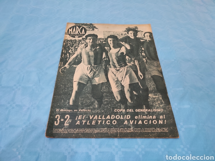 Sports collectibles: 02/06/1942 N&deg; 173. VALLADOLID AT AVIACI&Oacute;N BARCELONA EDPA&Ntilde;OL VALENCIA GRANADA BILBAO MADRID COPA DELI