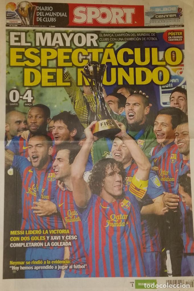 Coleccionismo deportivo: FINAL COPA INTERCONTINENTAL 2011 - FC BARCELONA - Foto 1